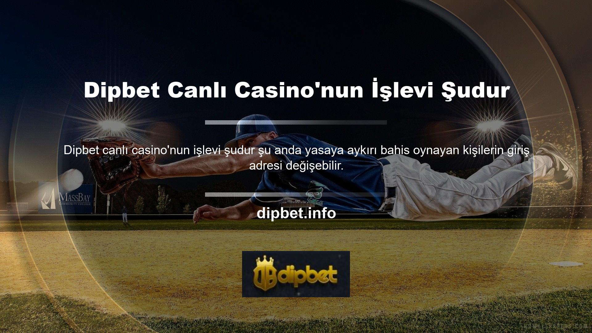 Dipbet canlı casinonun rolü nedir ve son öğenin adresini nasıl bulabilirsiniz? Dipbet son giriş adresi açıldıktan sonra gönderilen kısa mesajla sistemin cep telefonu numarası kayıt altına alındı