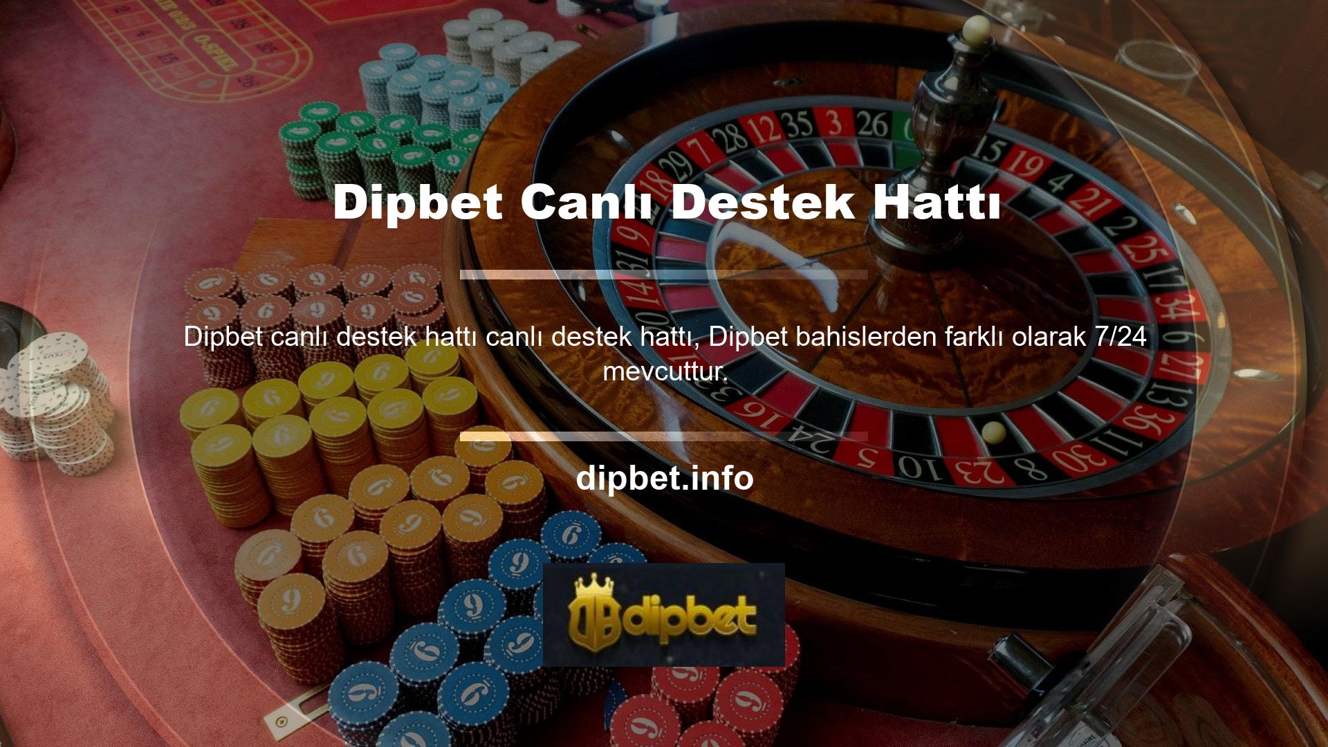 Dipbet Casino son derece saygın bir çevrimiçi platform olduğundan, çoğu bahis forumu onun gelişmeleri hakkında rapor verir