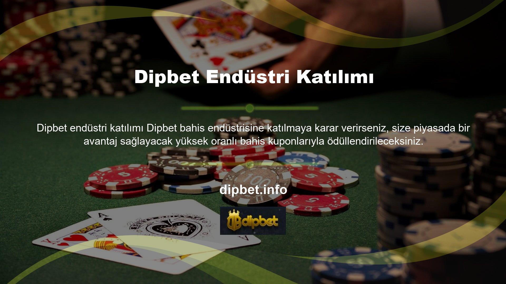 Dipbet üzerindeki lisansları gerçekten iyi ve güvenilir